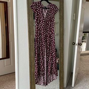 Adorable forever 21 floral dress with button details